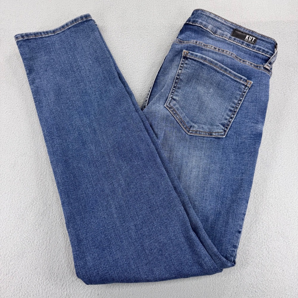 Kut from the Kloth Catherine Boyfriend Jeans Blue Size 6 KP4940MD2